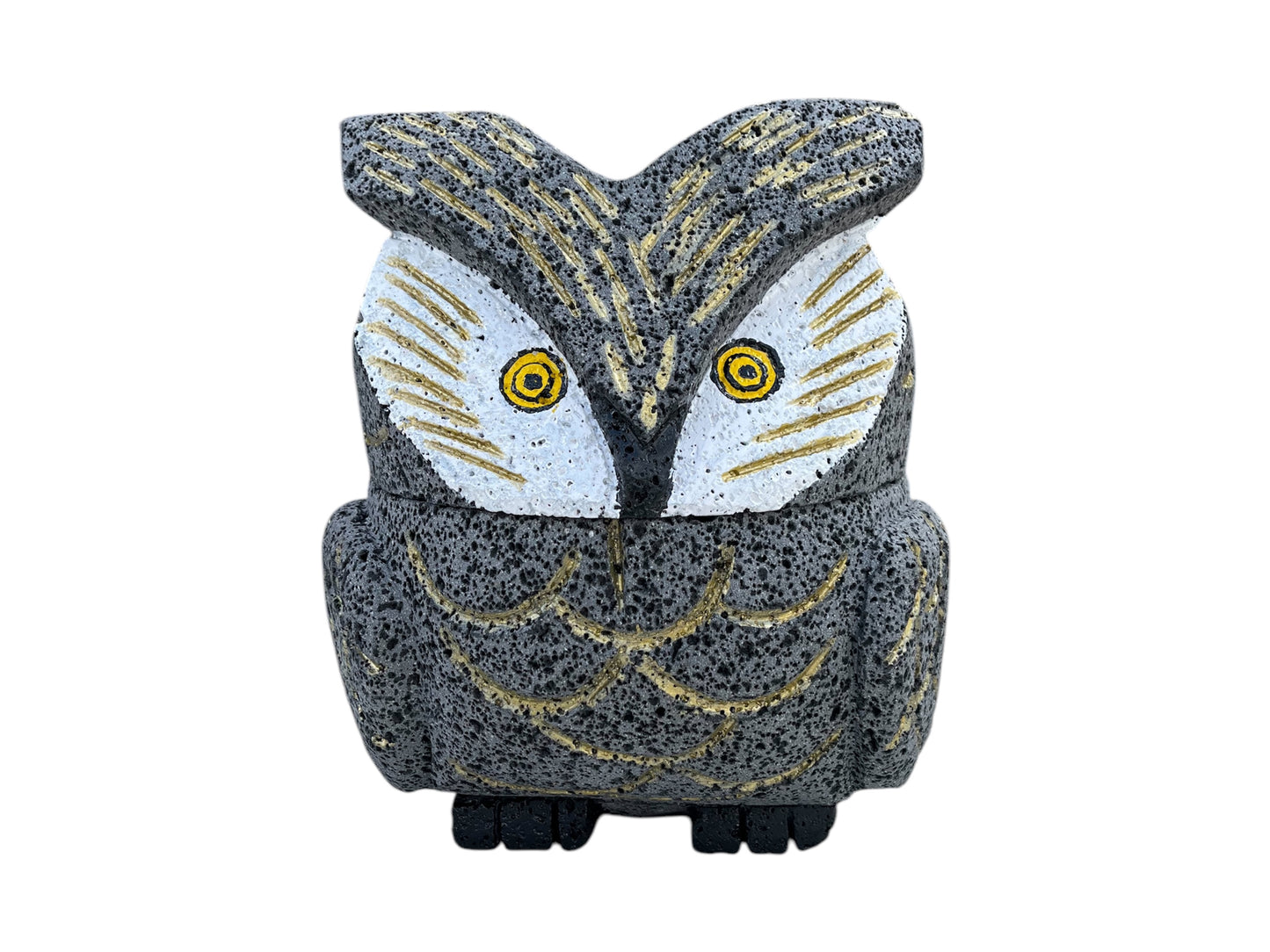 Molcajete con diseño de Búho