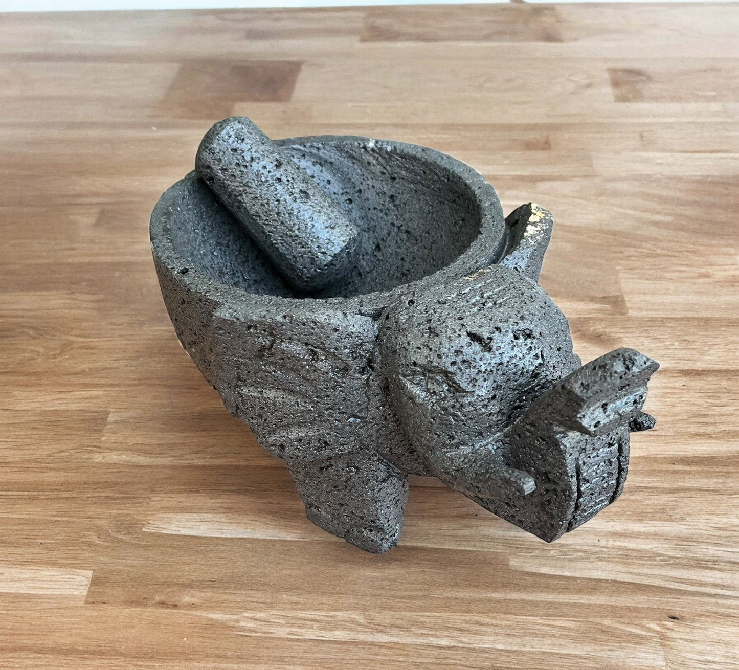 Molcajete con diseño de Elefante