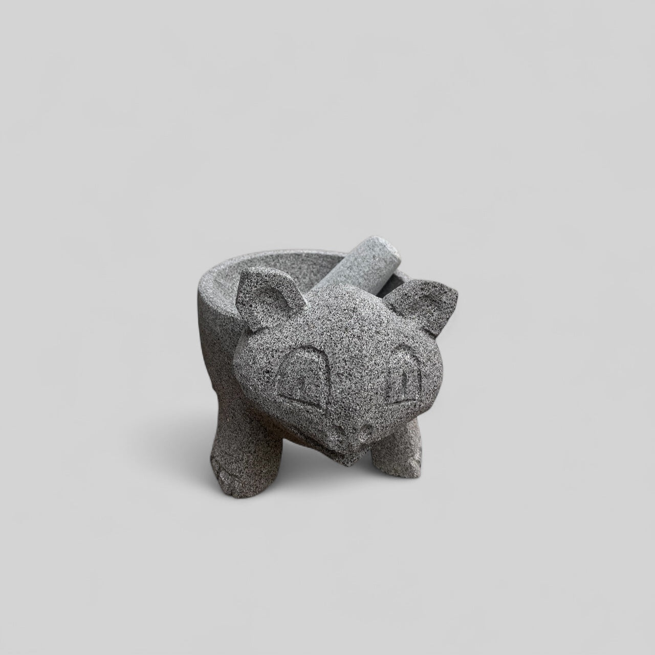 Molcajete de Bulbasaur - Hecho de piedra recinto