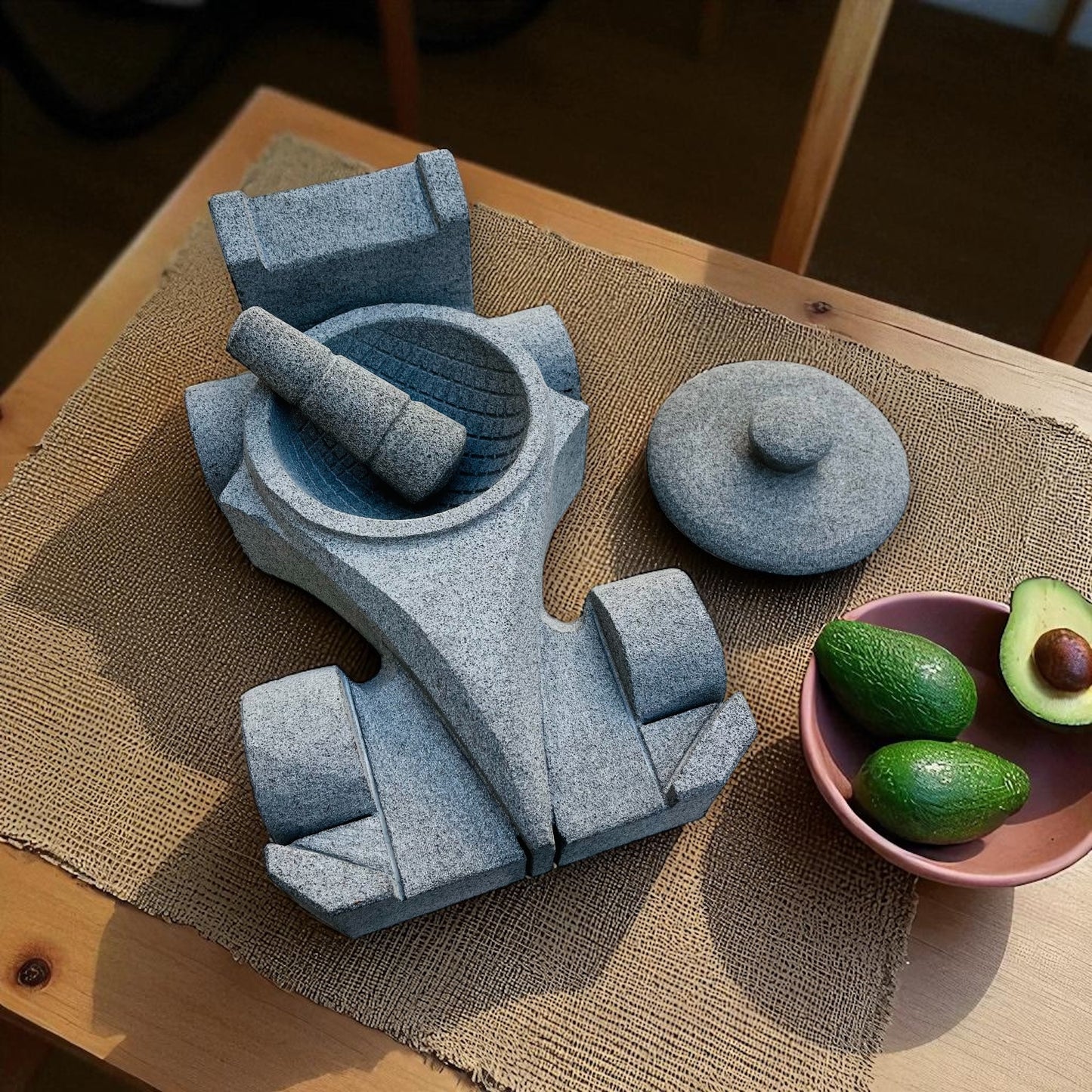 Molcajete Fórmula 1 - Piedra Recinto