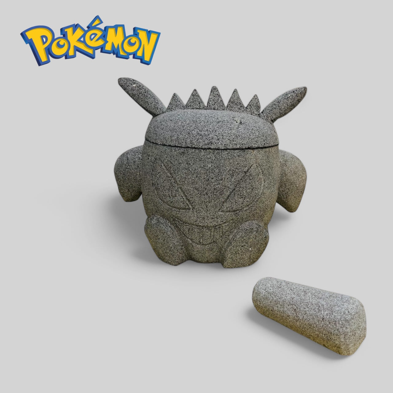 Molcajete Gengar Pokémon - Hecho en Piedra Recinto