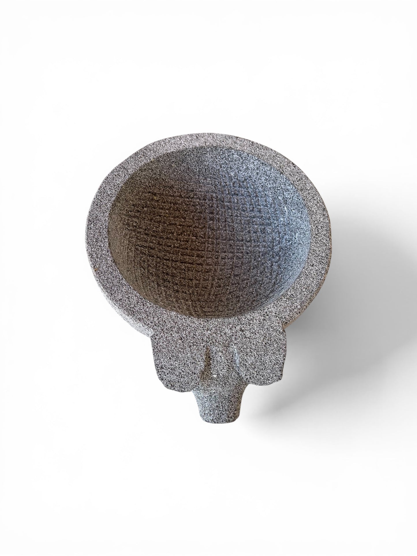 Molcajete de Piedra Recinto Volcánico 1L | Ideal para Especias y Salsas Frías