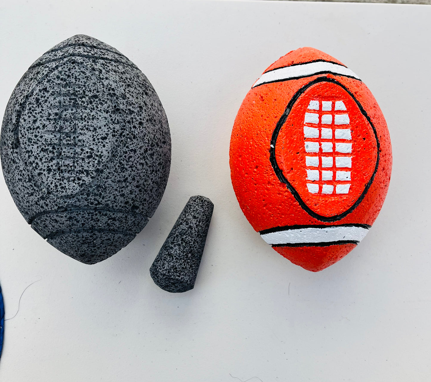 Molcajete con diseño de Balón de Futbol Americano