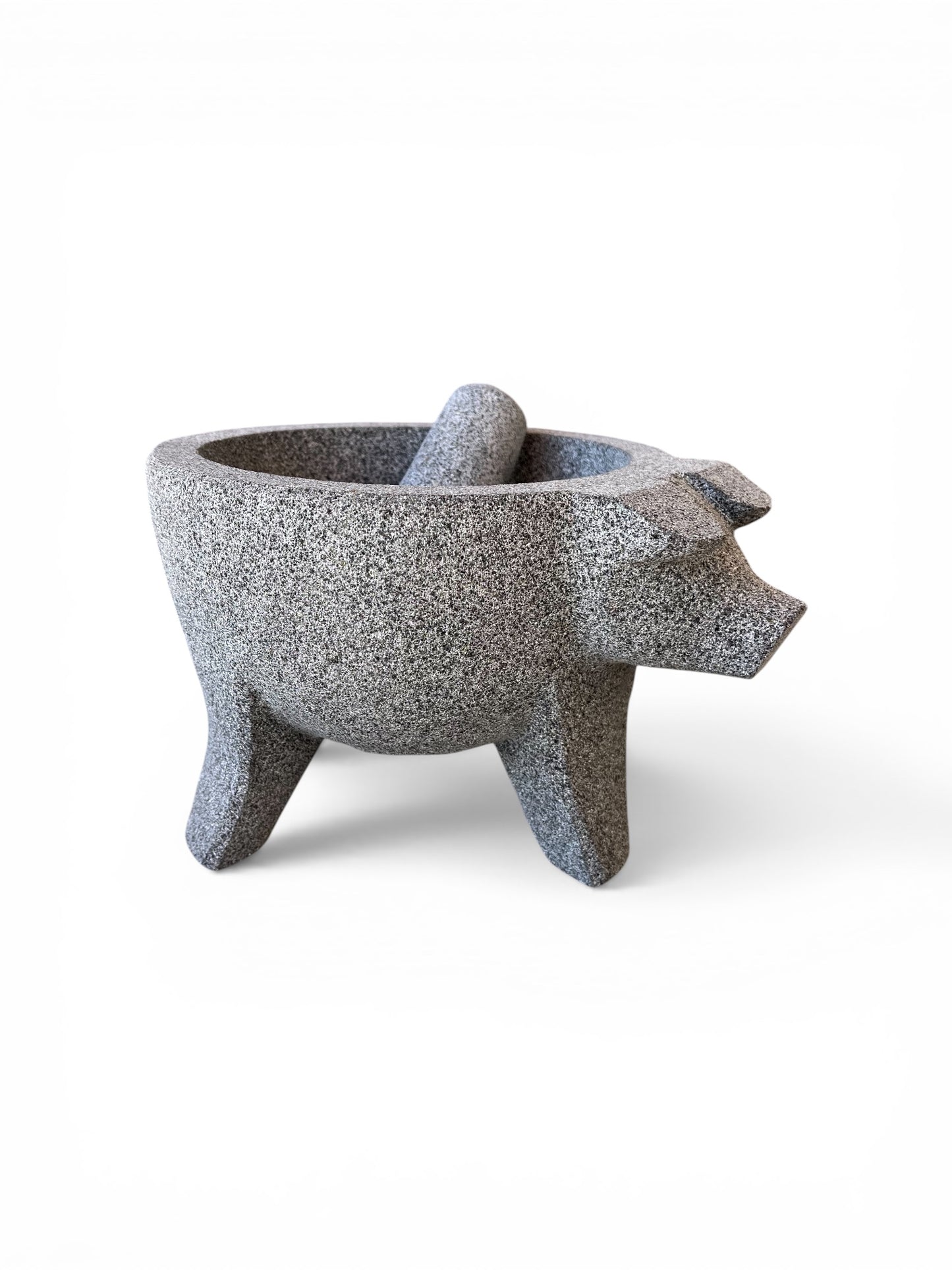 Molcajete de Piedra Recinto Volcánico 1L | Ideal para Especias y Salsas Frías