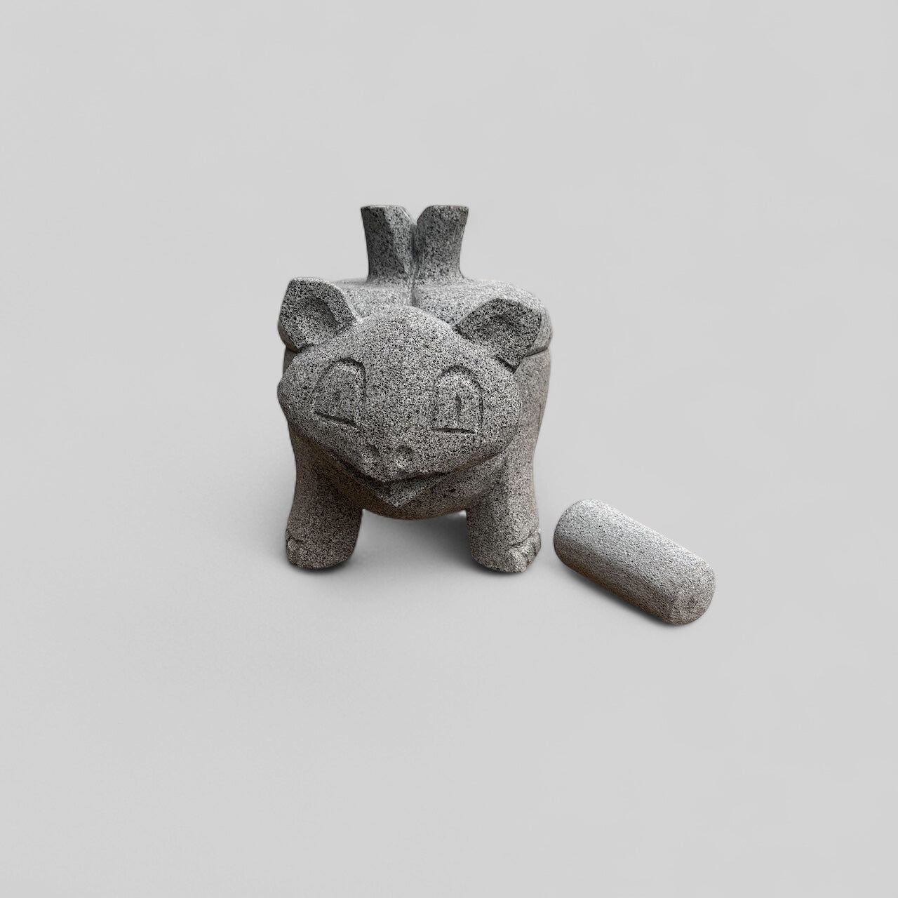 Molcajete de Bulbasaur - Hecho de piedra recinto