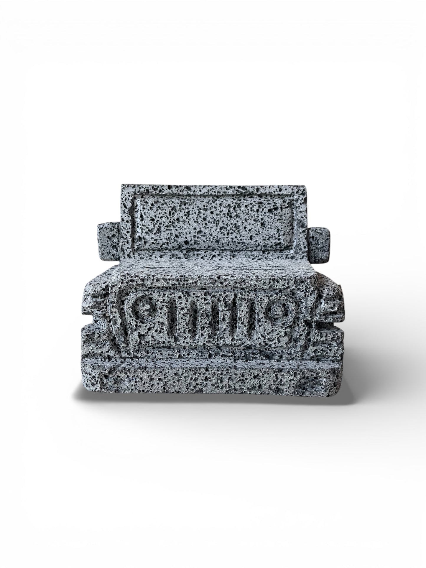 Molcajete con diseño de Jeep