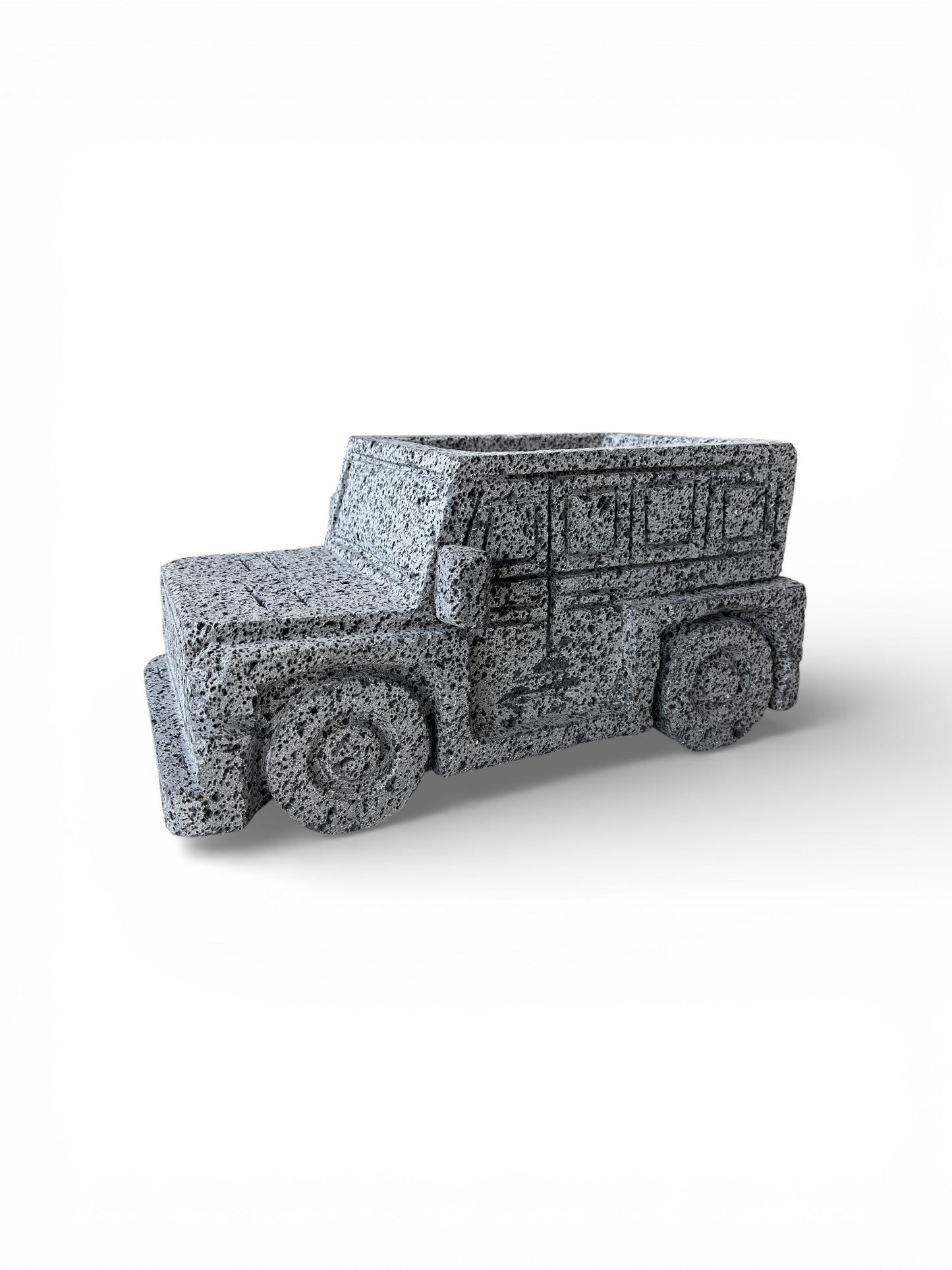 Molcajete con diseño de Jeep