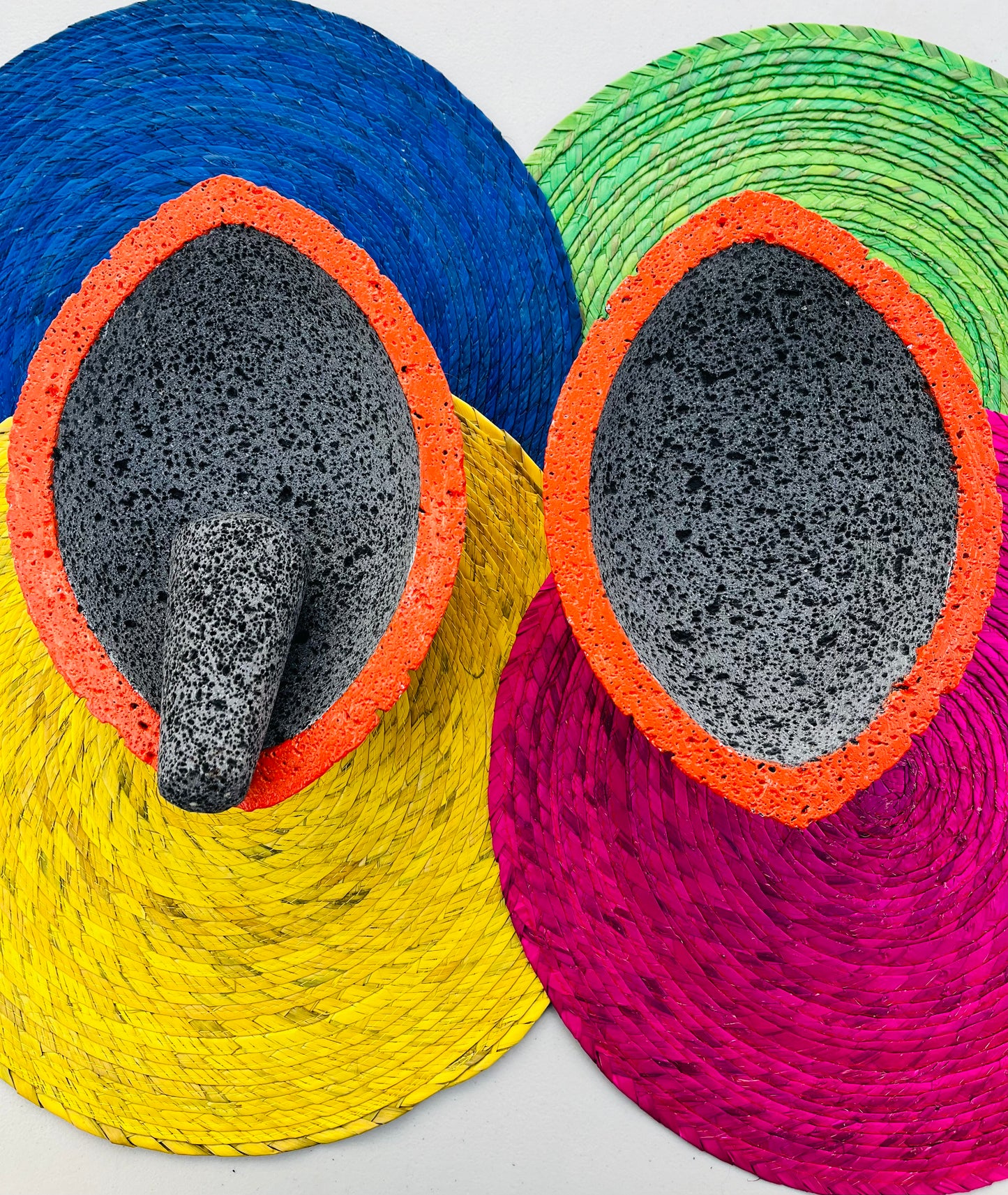 Molcajete con diseño de Balón de Futbol Americano