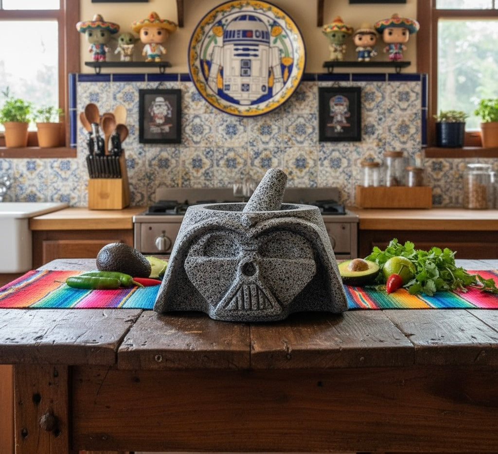 Molcajete Darth Vader - Molcajete Star Wars