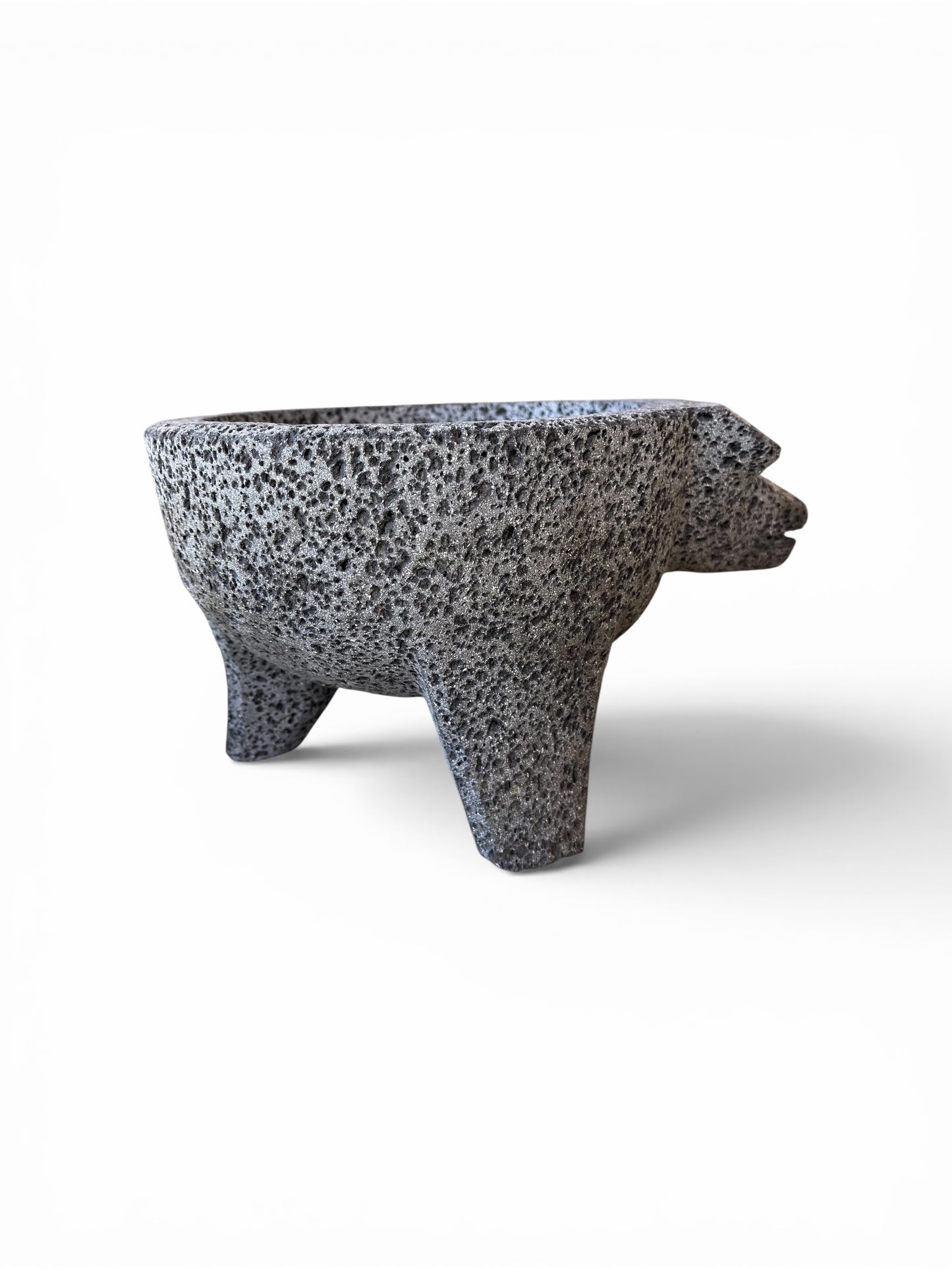 Molcajete de piedra volcánica  1.5 Litros