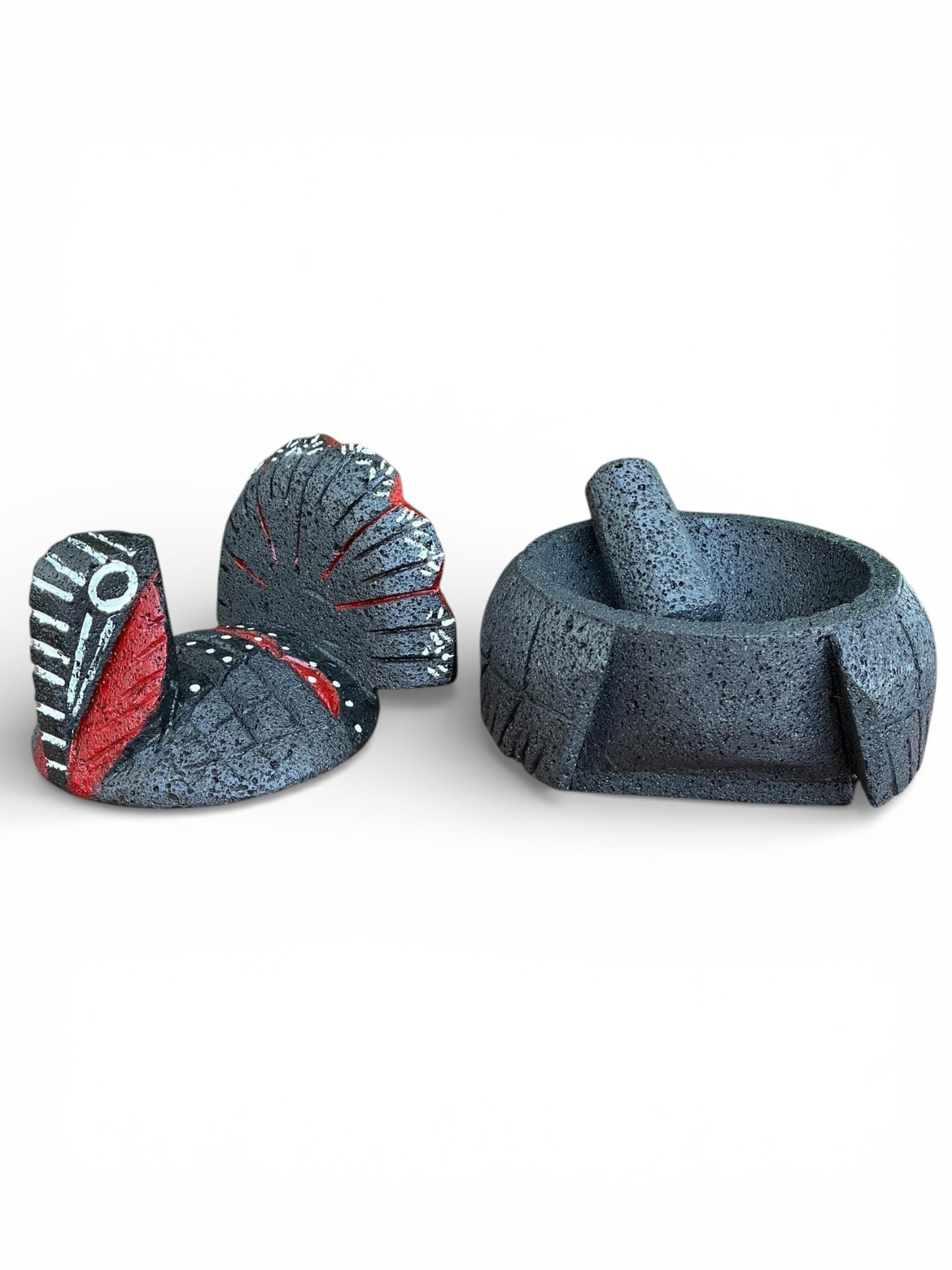 Molcajete with Turkey design