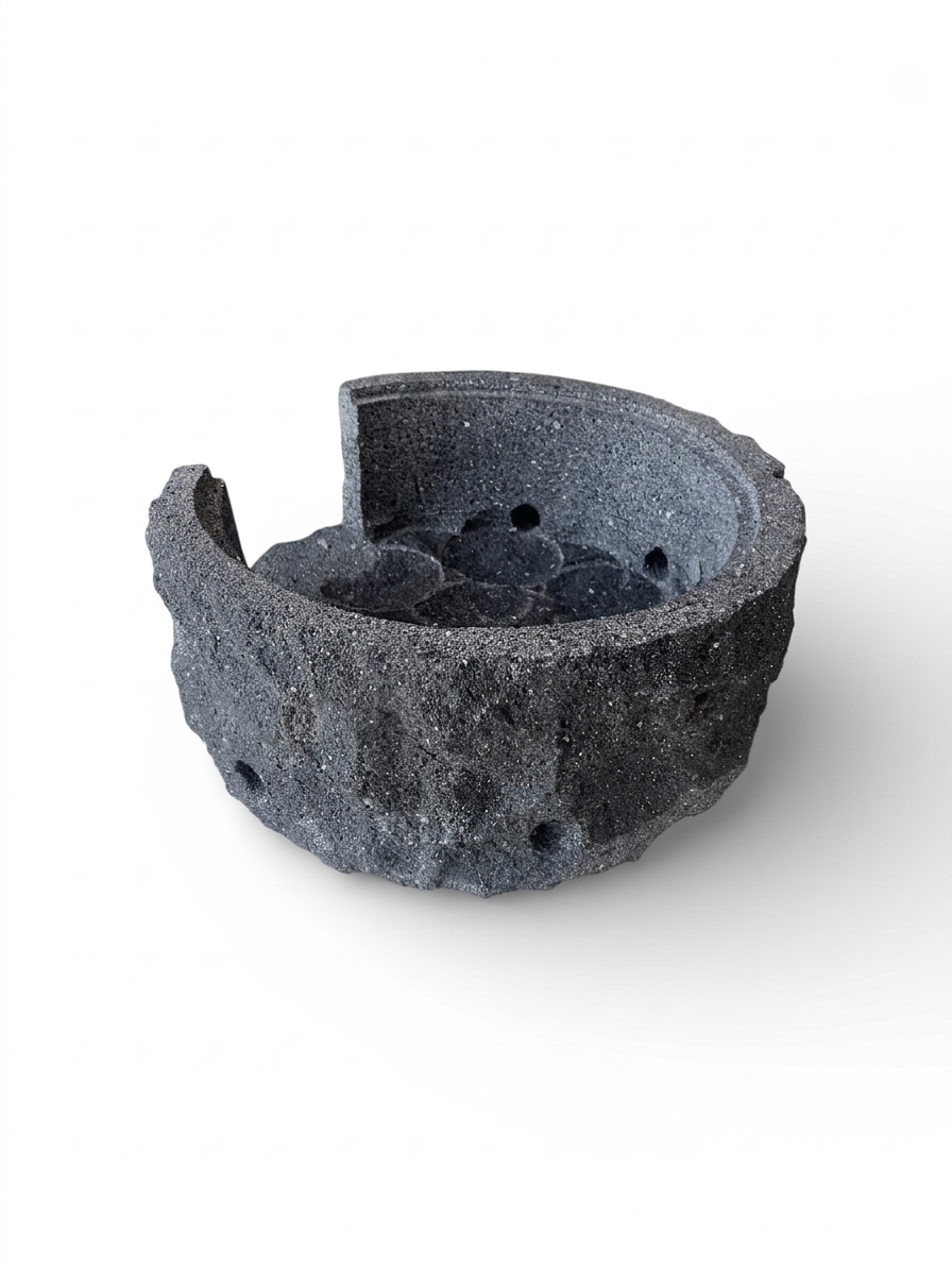 Asador de piedra volcánica 🔥 La forma más auténtica de disfrutar carne asada