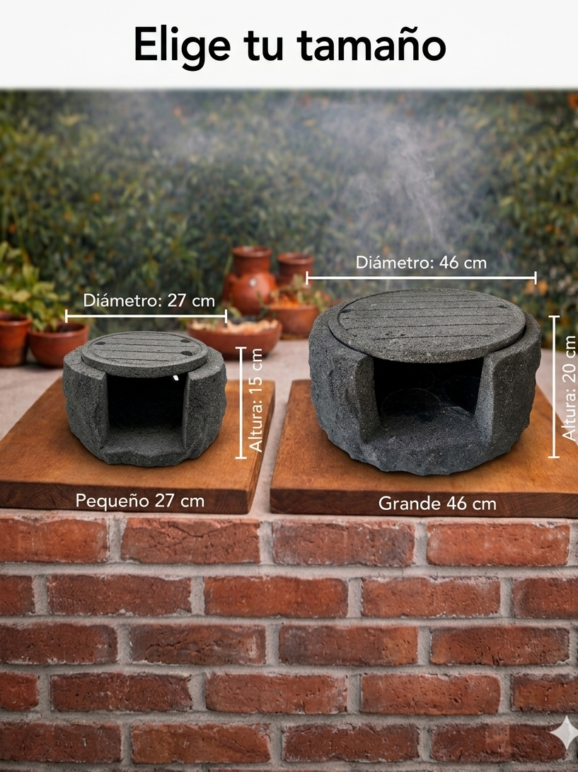Asador de piedra volcánica 🔥 La forma más auténtica de disfrutar carne asada