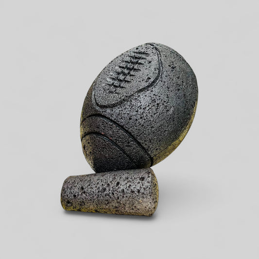 Molcajete con diseño de Balón de Futbol Americano
