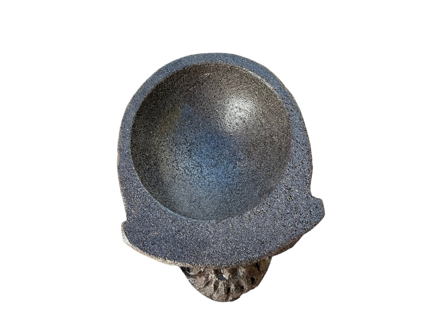 Molcajete con diseño de Cráneo - Piedra Recinto