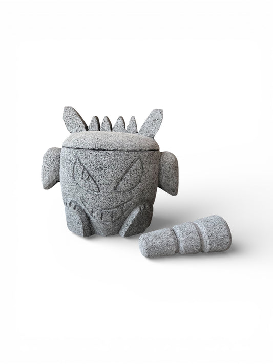 Molcajete Gengar Pokémon - Hecho en Piedra Recinto