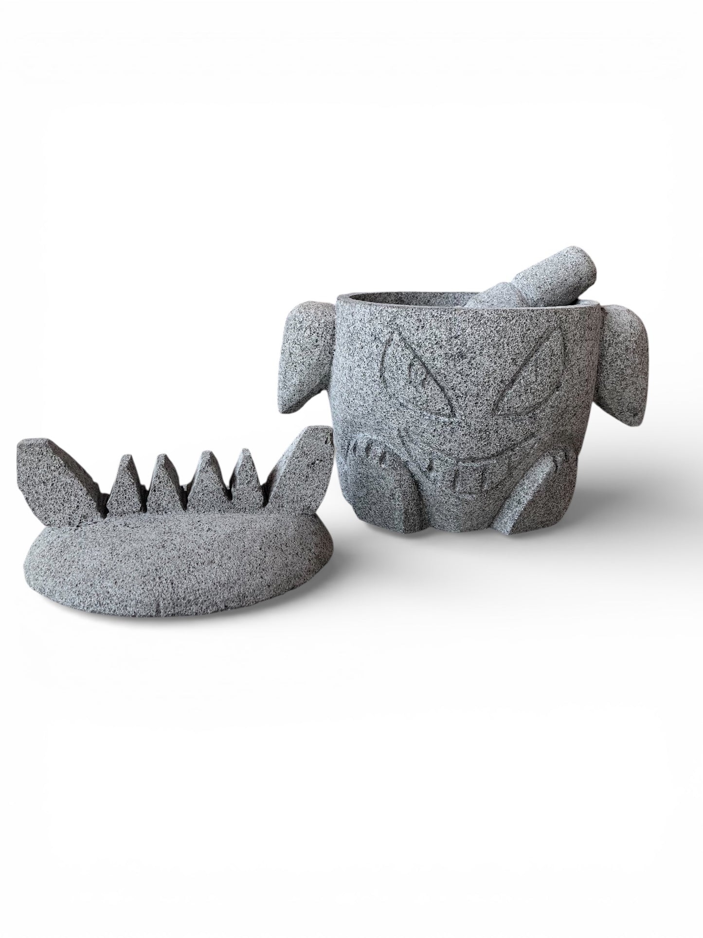 Molcajete Gengar Pokémon - Hecho en Piedra Recinto